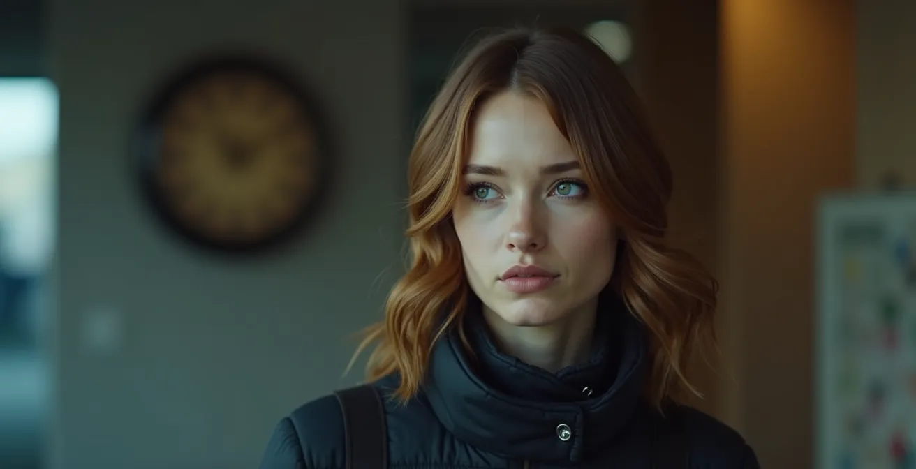 Vue détaillée des différentes zones d'information sur une étiquette de vêtement de travail avec annotations visuelles